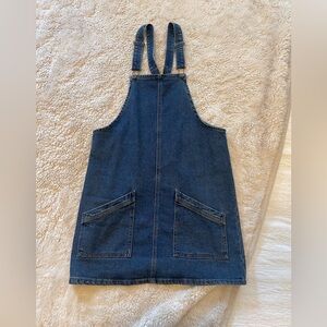 Denim Overall Dress